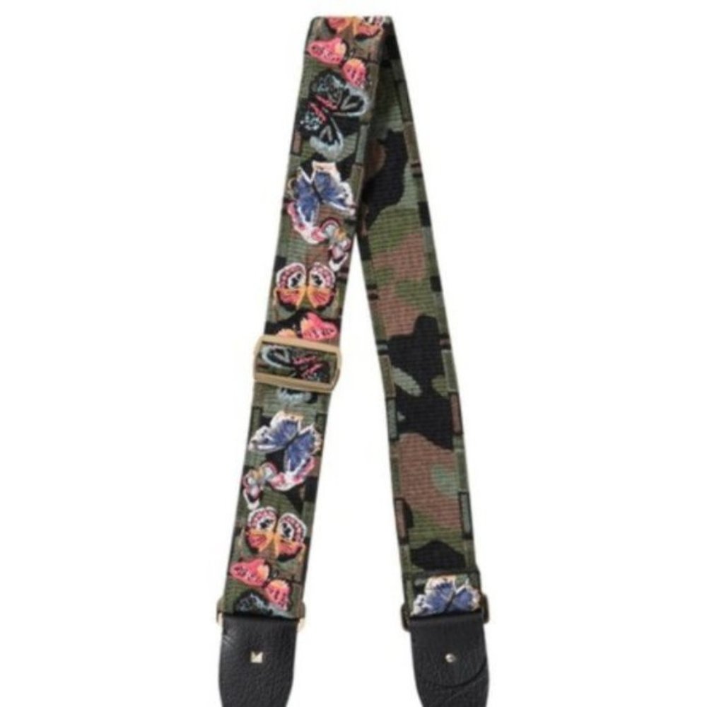 NEW Valentino Embroidered Butterfly Strap